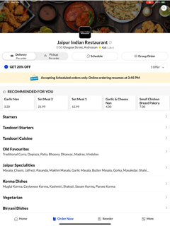 Jaipur Indian Restaurant. screenshot 6