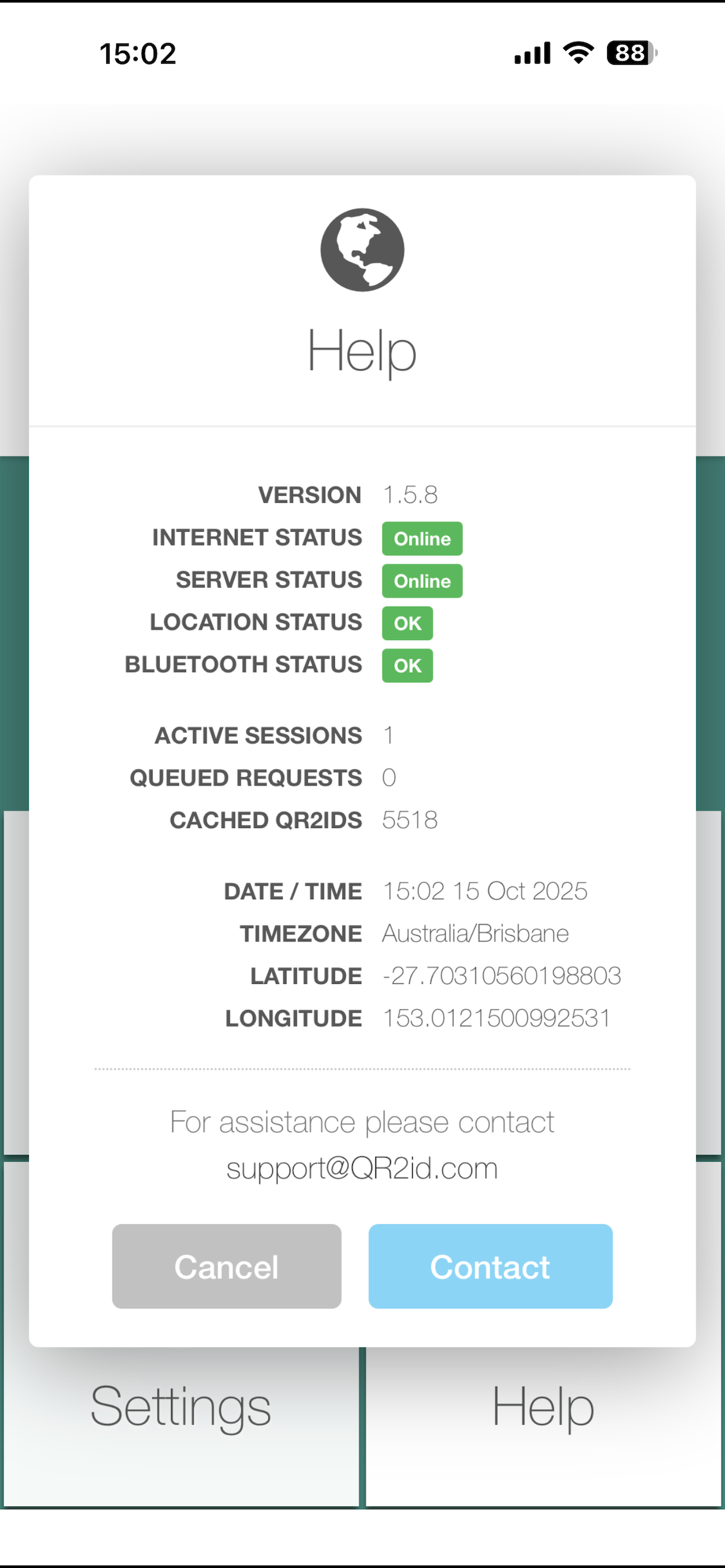 QR2id screenshot 4