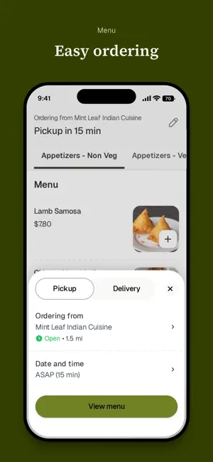 Mint Leaf Indian Cuisine screenshot 3
