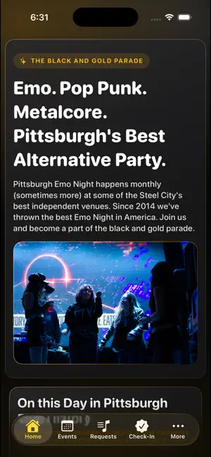Pittsburgh Emo Night screenshot 1
