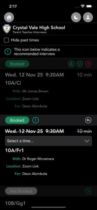 Booked (Previously PTO) screenshot 3 of 5