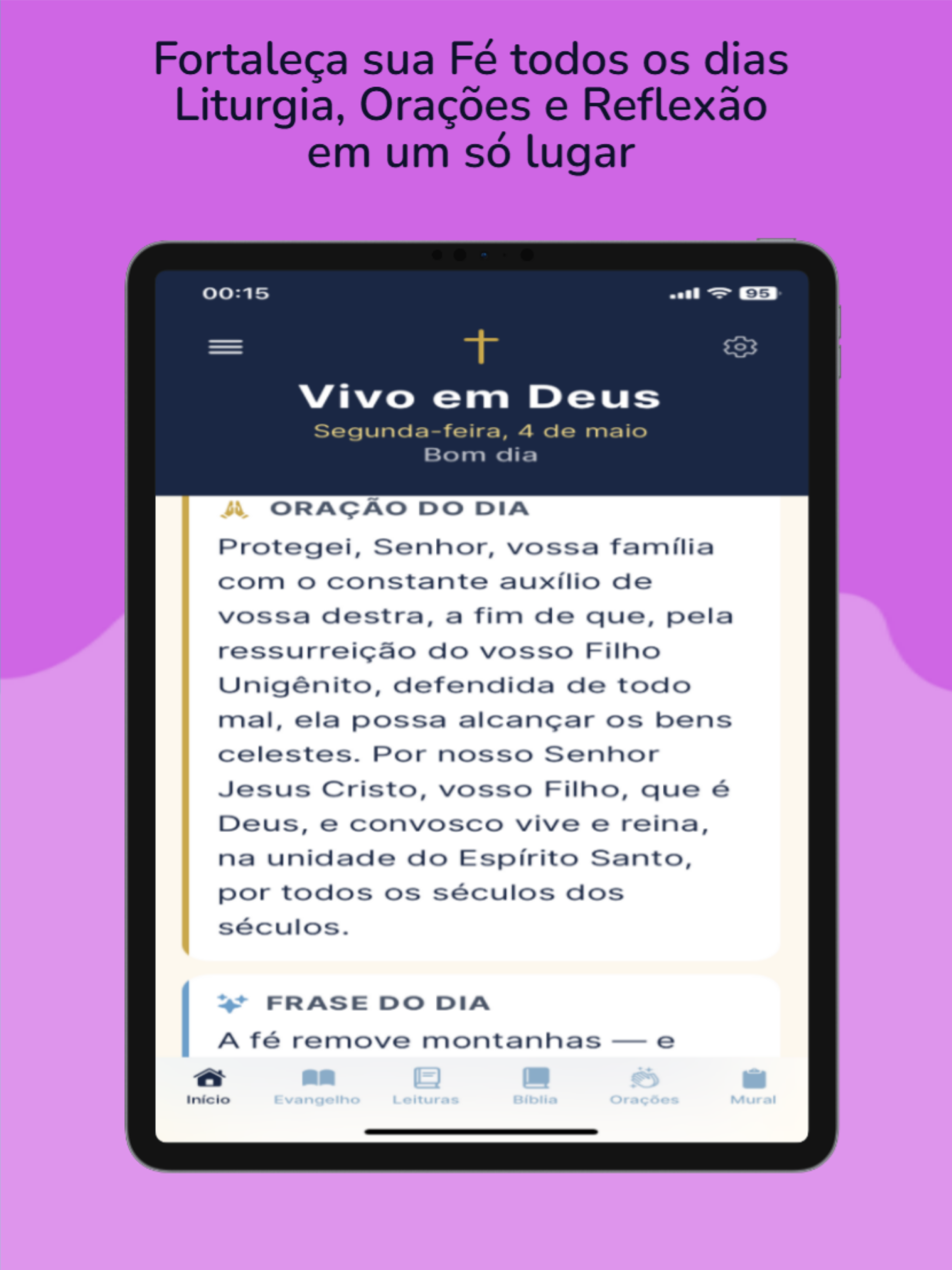 Vivo em Deus: Daily Liturgy