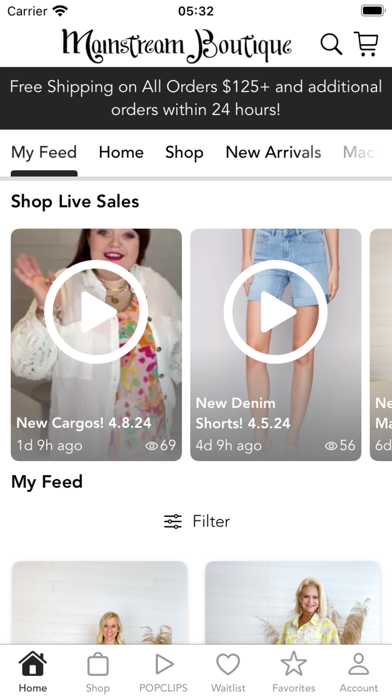 Mainstream Boutique AV Screenshot