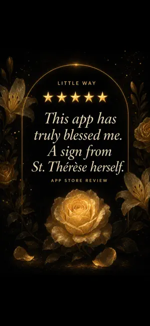 Little Way: Catholic Rosary iPhone screenshot 4
