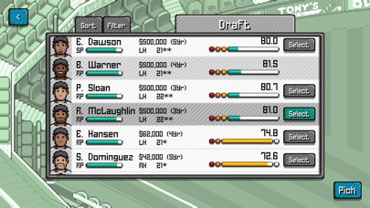 Pixel Pro Baseball Screenshot