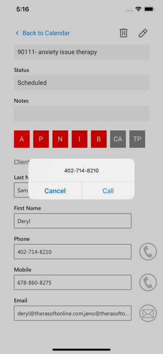 Therasoft Mobile Screenshot 5 of 5