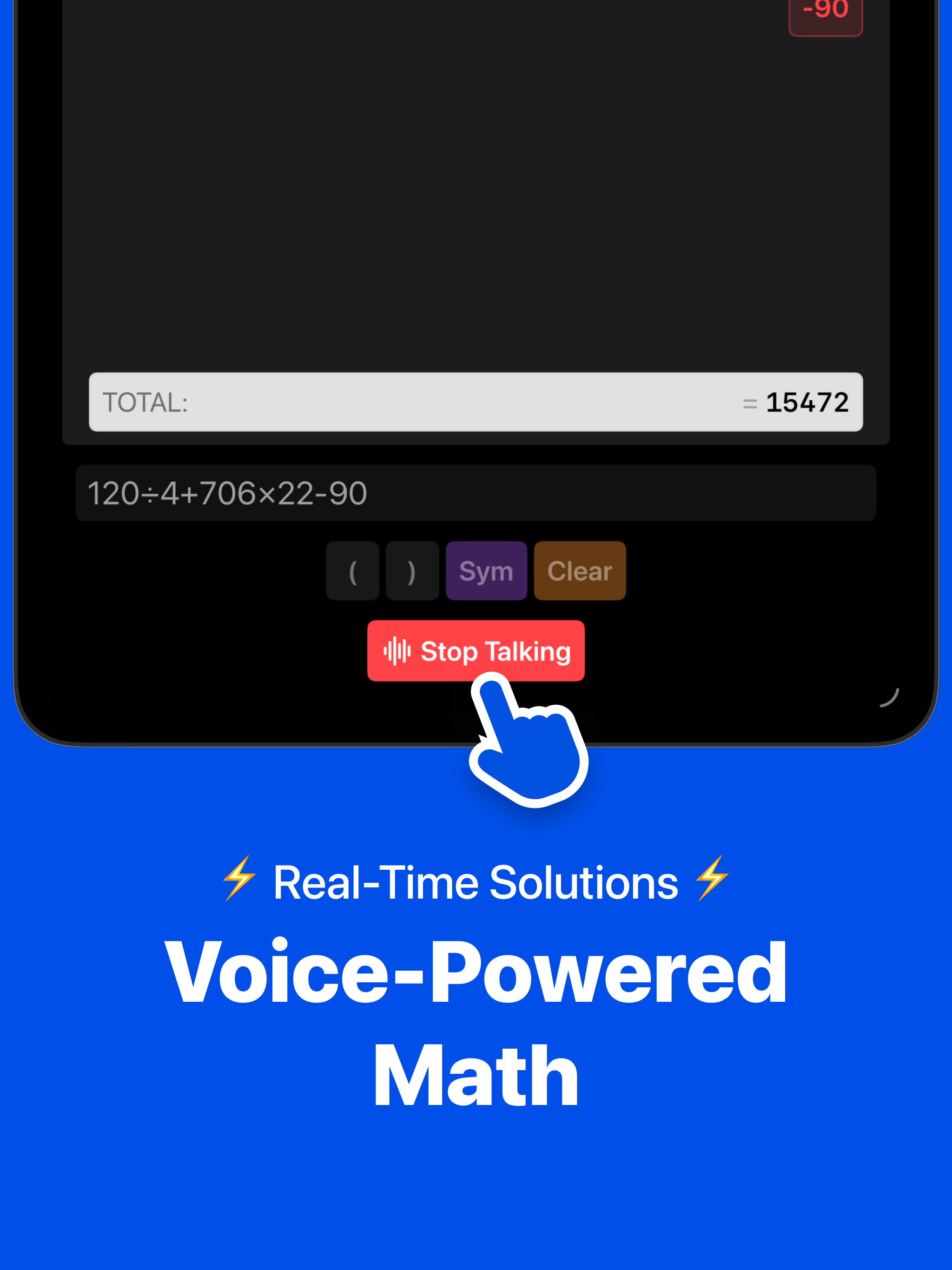 Simple Voice Calculator