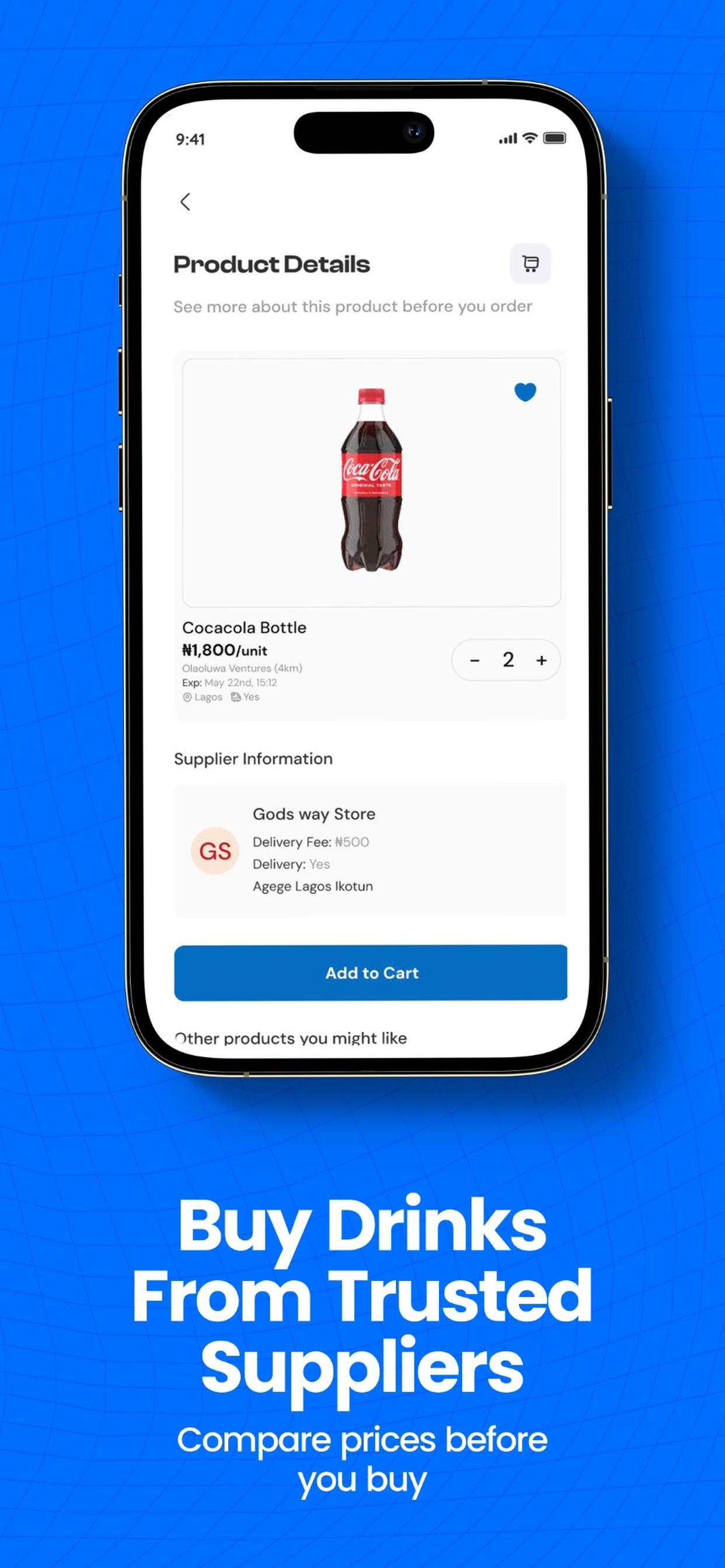 Vendcliq app screenshot 4