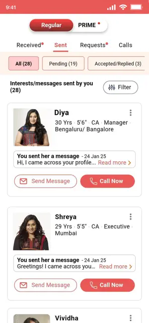 Community Matrimony App iPhone screenshot 3