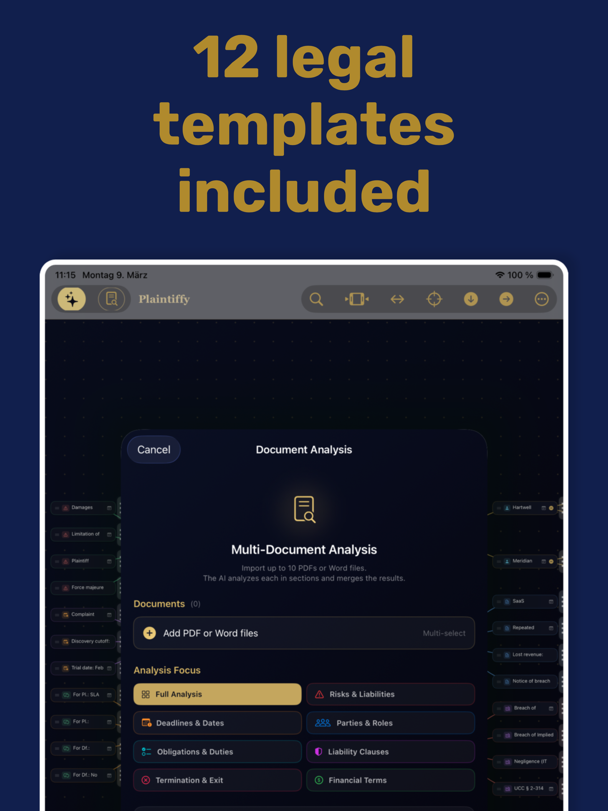 Plaintiffy – Legal Mind Maps