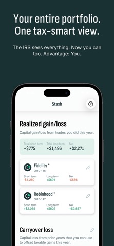 CGai: Tax-Smart Investing screenshot