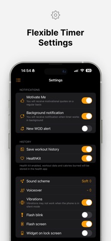 Timer Tabata for Workout, HIIT Screenshot 5 of 5