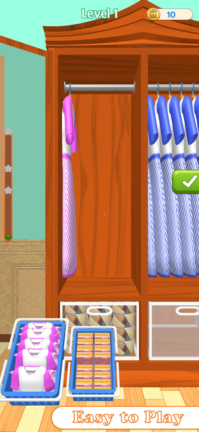 Closet Organizer Game 3D