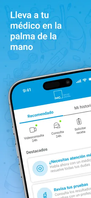 IMG Salud Digital screenshot 1