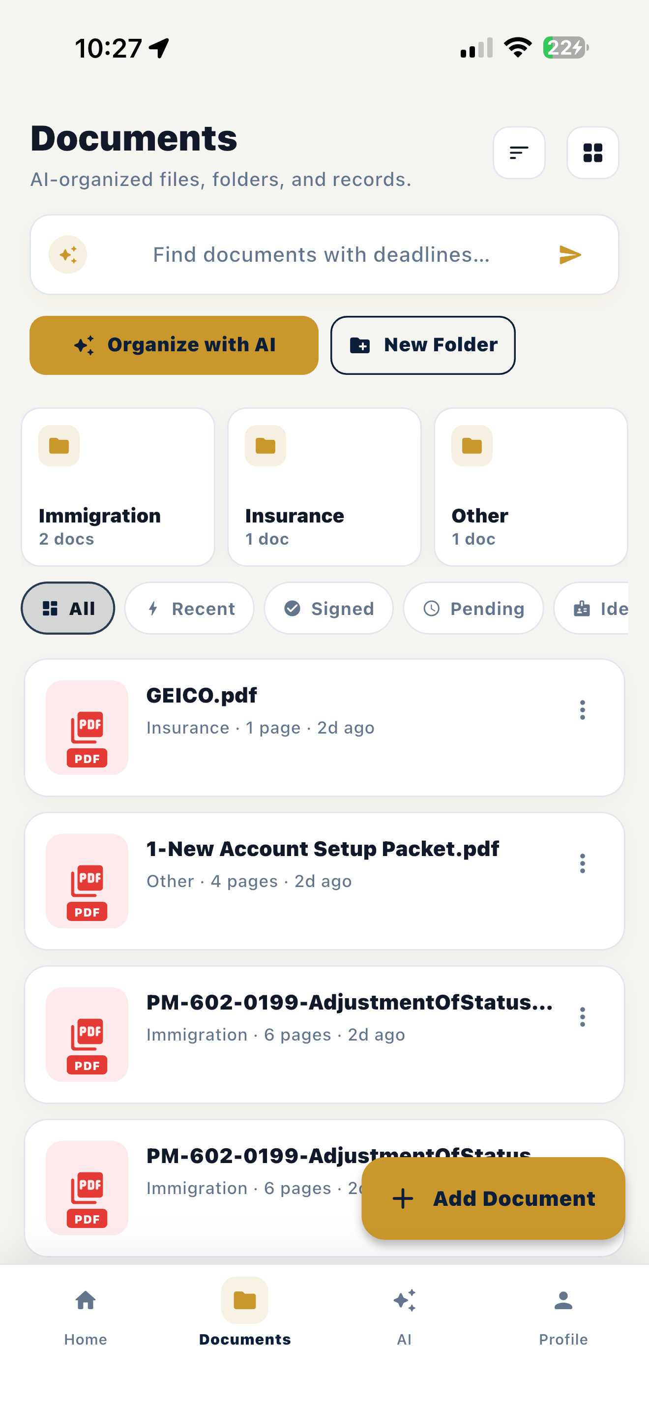 PrimeDocu, Scan, Sign, PDF, AI