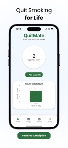 QuitMate - Quit Cigarettes Screenshot 1 of 3