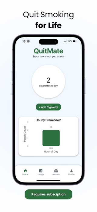 QuitMate - Quit Cigarettes Screenshot 1 of 3