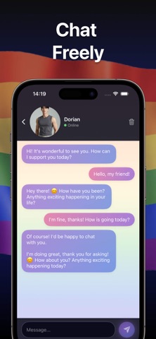 Blued AI Friend Support iPhone screenshot 5