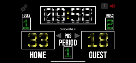 Scoreboard Basketball - DL - Sports App | MWM