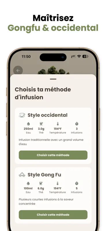Teafinity: Minuteur Thé & IA screenshot 4 of 6