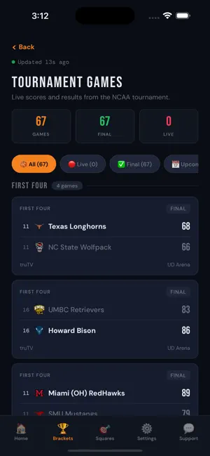 Tournament Brackets & Squares screenshot 4