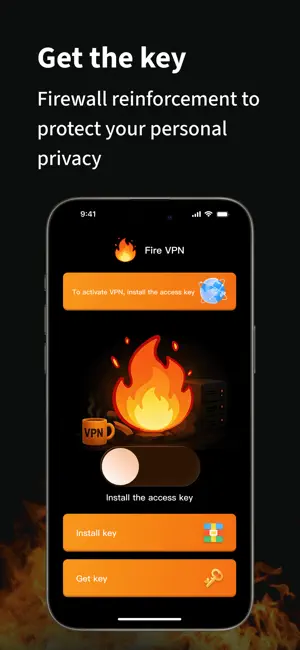 VPN - fire VPN Planet Hit screenshot 1