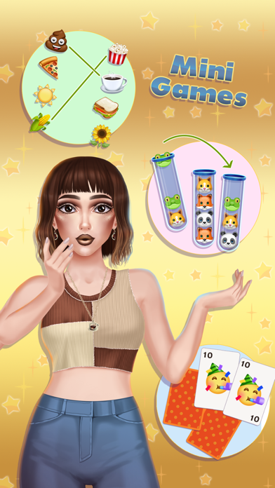 Emoji Makeup Game Screenshot