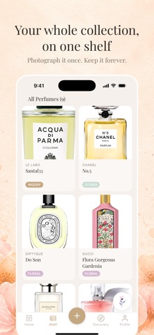 ScentShelf Perfume Tracker Screenshot 2 of 9