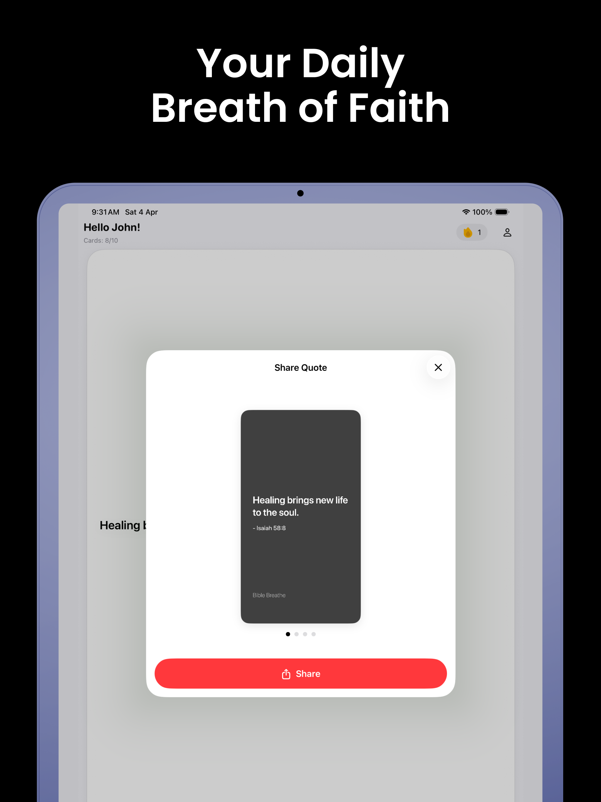 Verse: Bible Breath Prayer screenshot 6