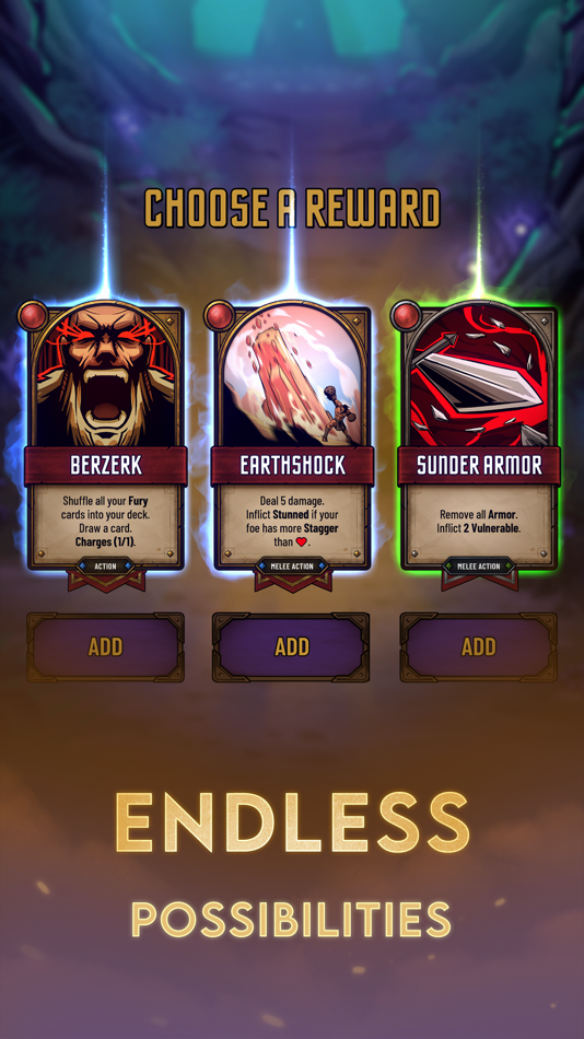 #4. Dawncaster: Deckbuilding RPG (iOS) Podle: Rick van der Wal