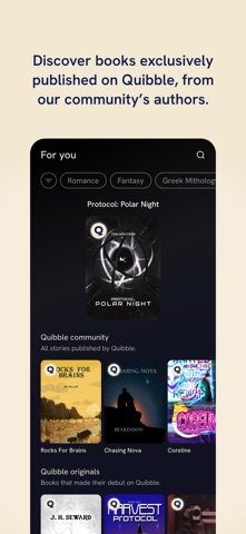 Quibble: Read great stories Screenshot 2 of 10
