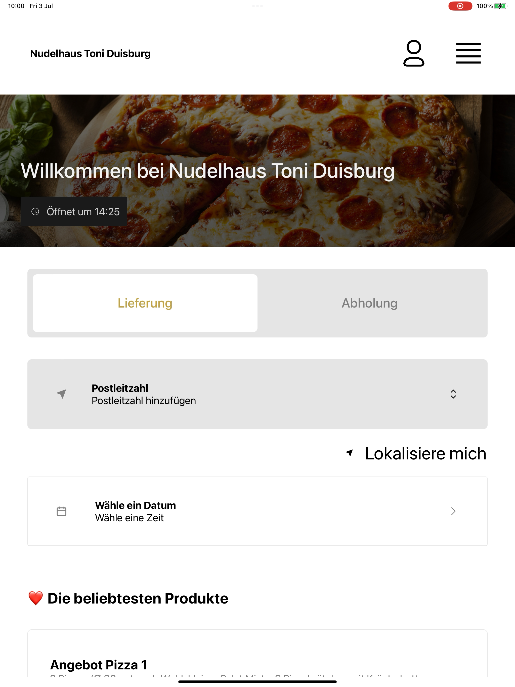 Nudelhaus Toni Duisburg screenshot 9