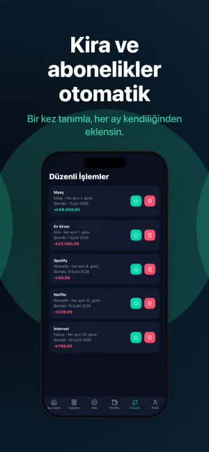 Cepte — Bütçe Takibi screenshot 4