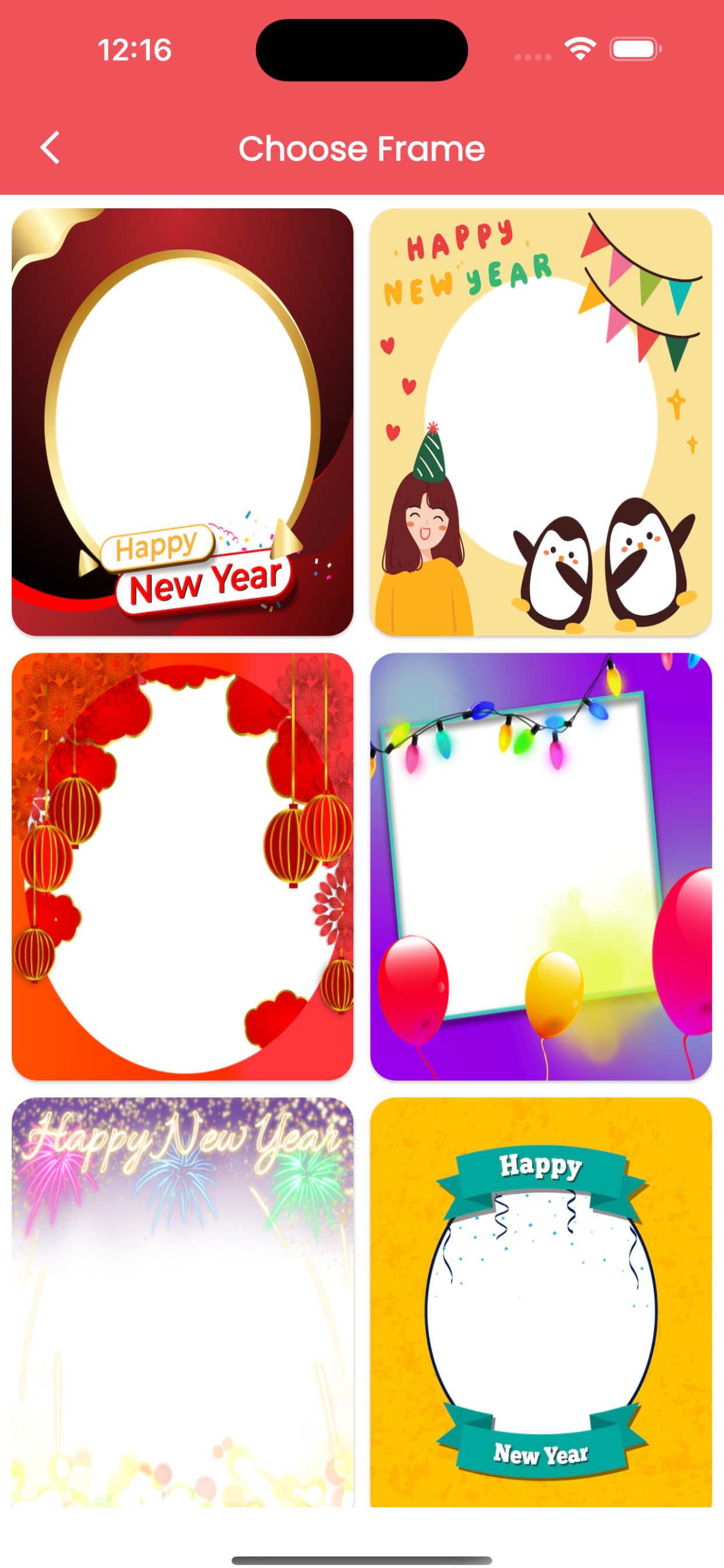 New Year Photo Frames Pro screenshot 5
