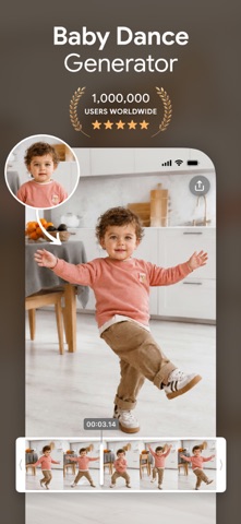 Viveo: AI Video Generator iPhone screenshot