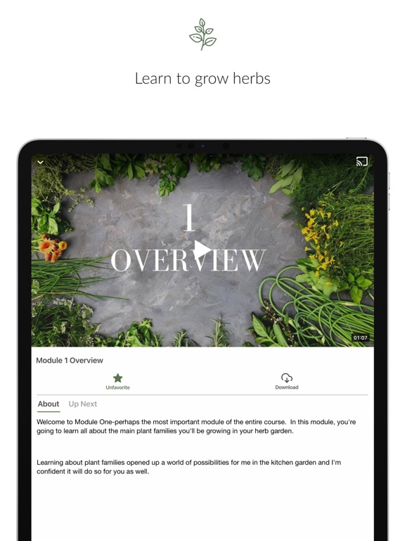 Gardenary iPad screenshot 4 - Lifestyle app