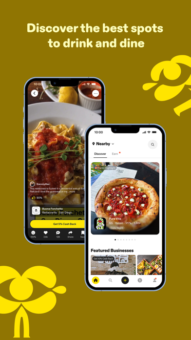 Franki | Eat. Drink. Earn. iPhone screenshot 3 - Food & Drink app