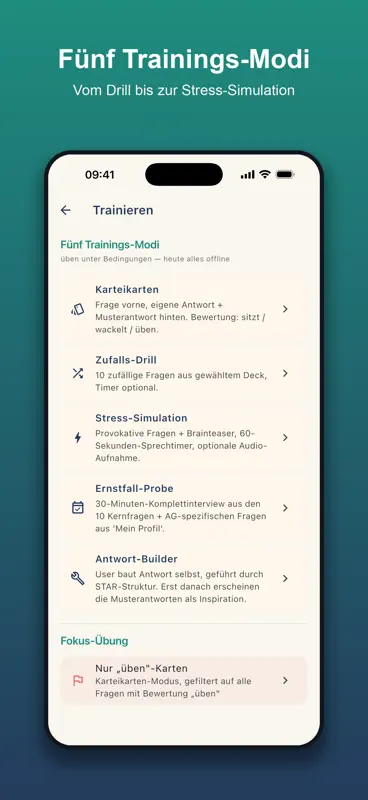 Vorstellungsgespräch screenshot 4 of 8