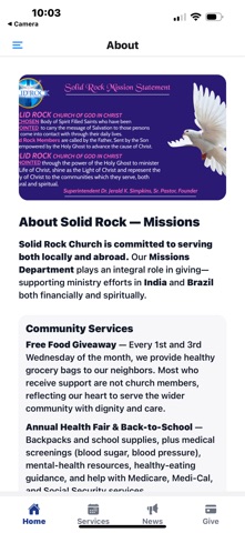 Solid Rock COGIC Newark screenshot