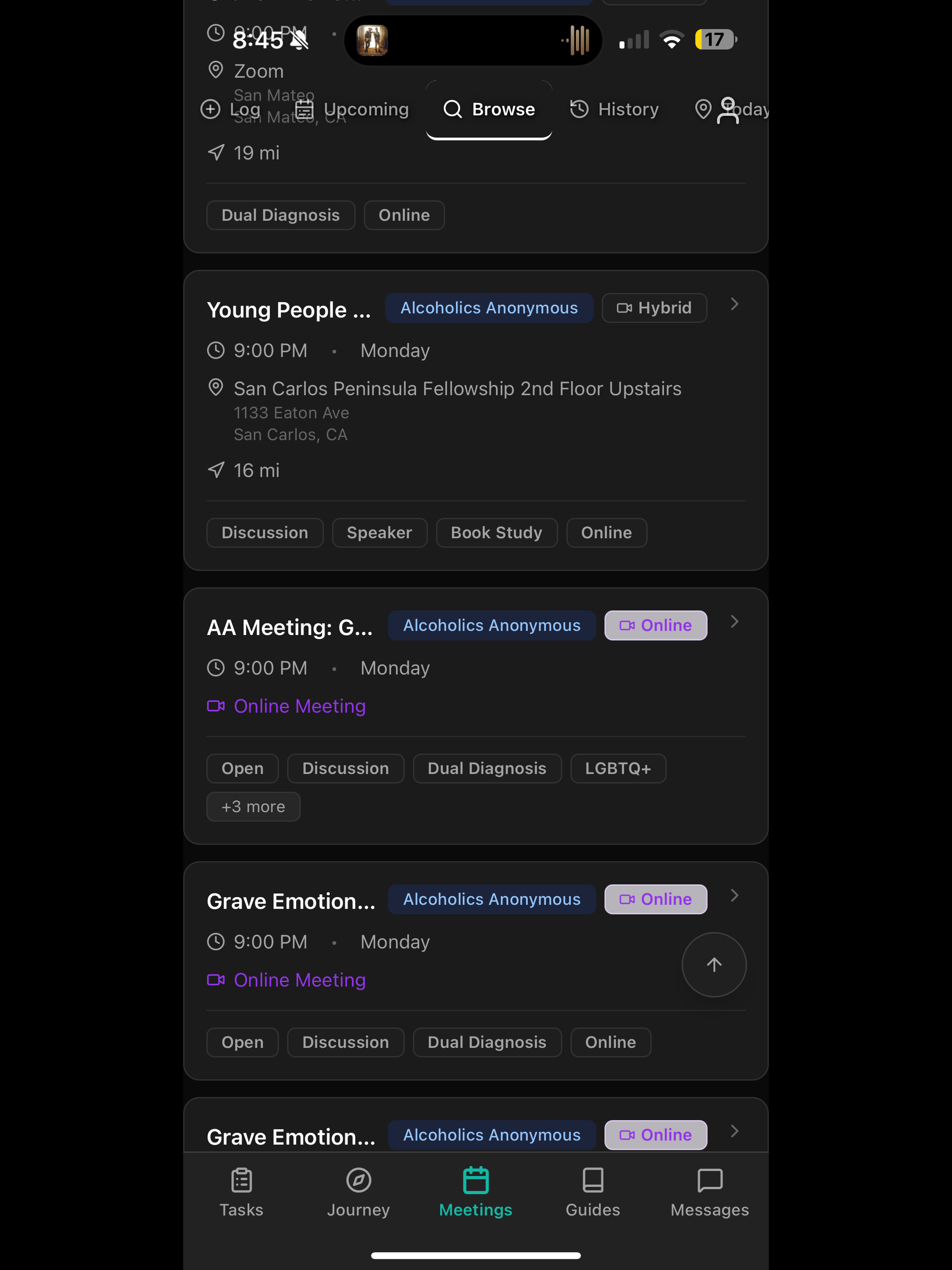 Recovery Compass screenshot 13