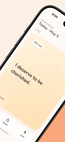 Bloomly: Daily Affirmations Screenshot 2 of 10