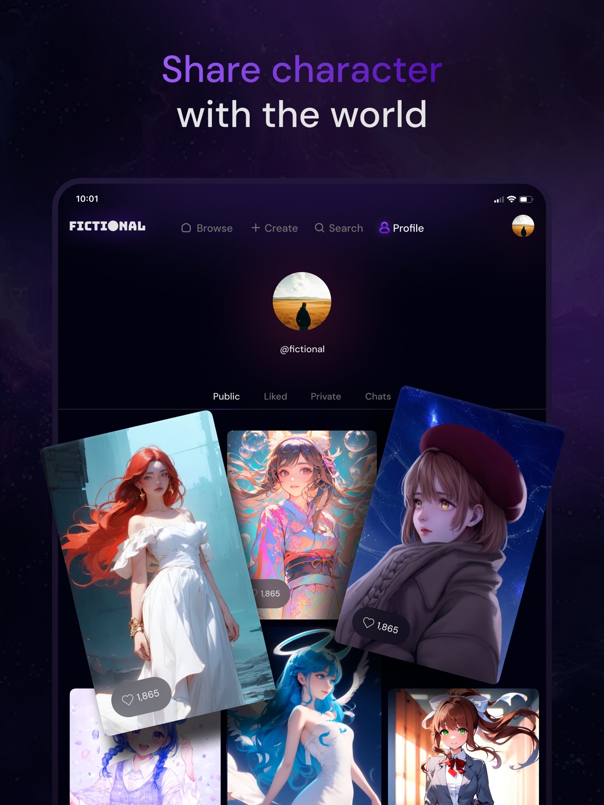 Fictional ipad screenshot 4