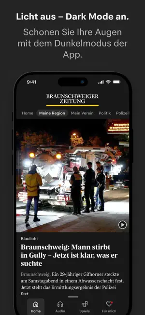 Braunschweiger Zeitung News iPhone screenshot 5