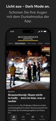 Braunschweiger Zeitung News screenshot