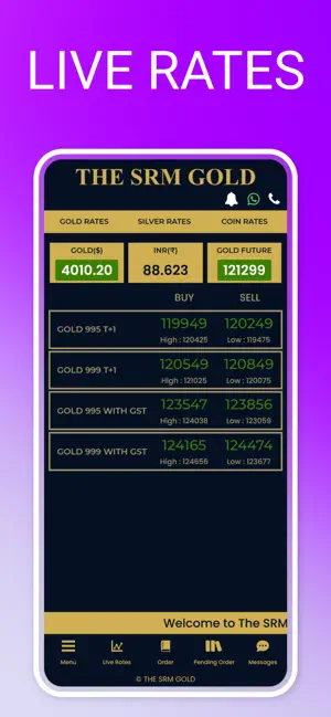 SRM Bullion. screenshot 1