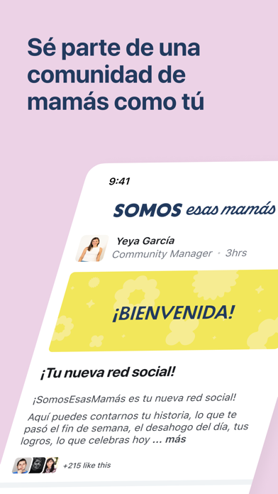 Screenshot 1 of SomosEsasMamás App