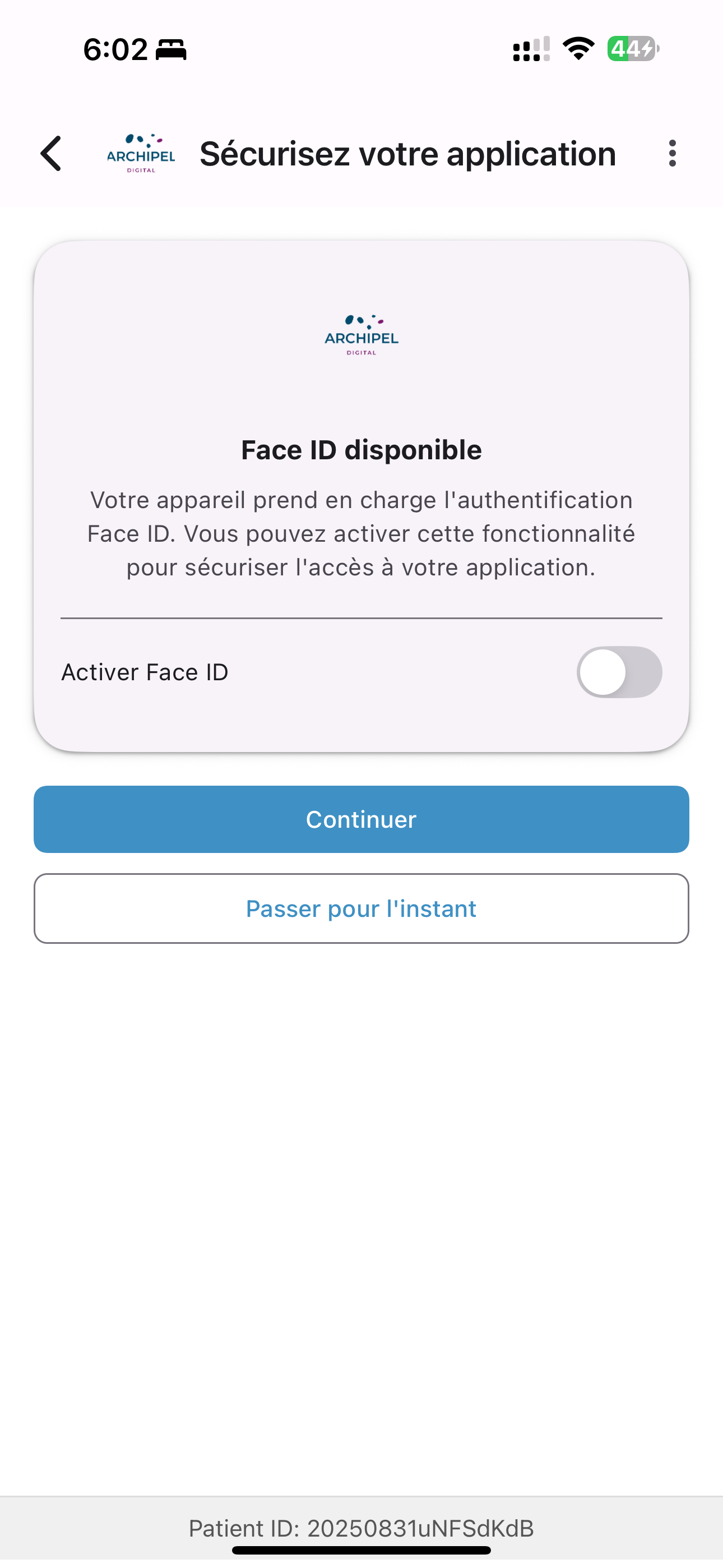 Evaluation psychométrique