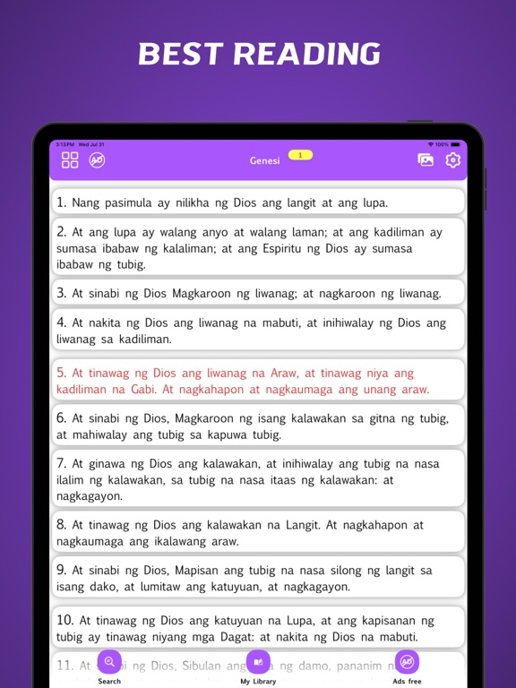 Screenshot #5 pour Ang Biblia TLAB