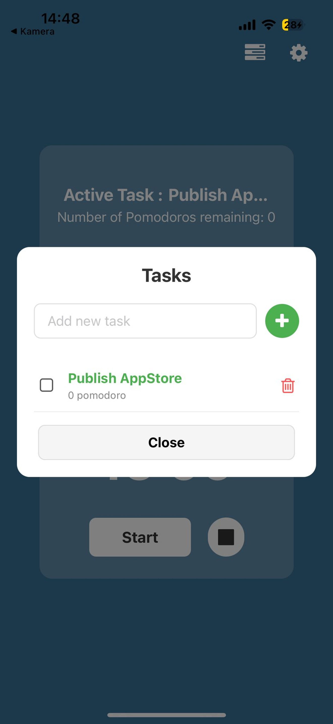 Pomodoro - Basic & Functional