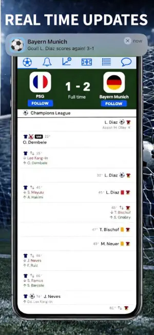 Soccer Scores screenshot 2